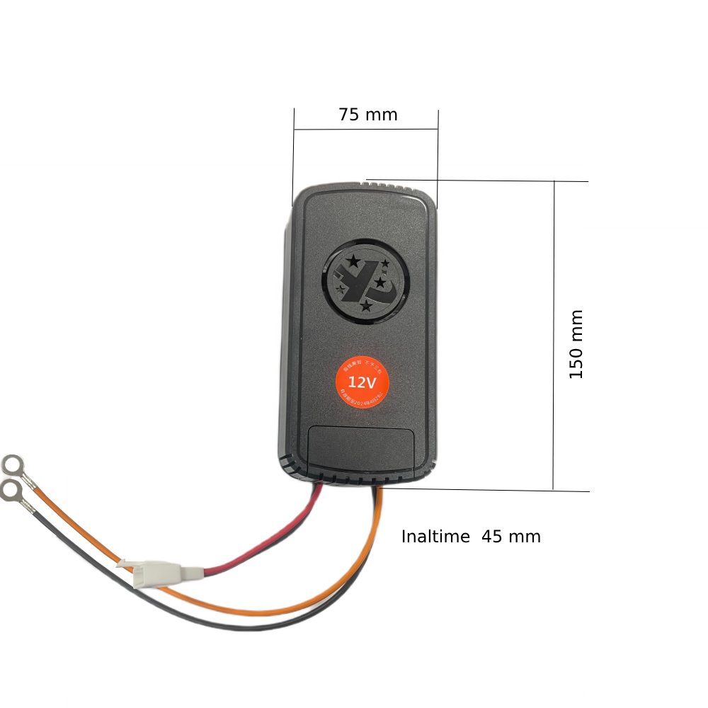Transformator de tensiune pentrun incalzitor auto de la 220V la12V DC 16A